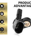 Left Rear ABS Wheel Speed Sensor Replacement For Audi Passat 2010 And VW GTI R32 Rabbit 2006 2009 2011 Black OEM Grade