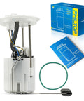 Electric Fuel Pump Assembly Replacement For Ford Escape 2013 To 2019 And Lincoln MKC 2015 To 2019 With 2.0L 1.6L And 1.5L Engines Premium Quality Direct Fit Easy Install FG1530 shown with packaging and installation manual