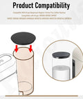 Replacement Water Tank Lid Cover for Vertuo Plus Coffee Machines Fits XN900T10 XN900810 XN902T10 XN9008 XN902 XN900T Series showing compatibility