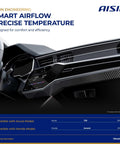 Main HVAC Air Door Actuator Compatible With Honda Accord 2003-2007 And Acura TSX 2004-2008 in vehicle dashboard view