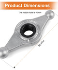 Pro Grade Wheel Balancer Hub Wing Nut 812103 For Hunter DSP Auto Tire Rigs 40mm By 8mm Thread Pitch showing product dimensions.