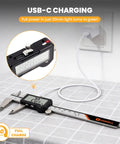 Rechargeable Digital Caliper With Auto Off, One Key Reset, USB-C charging, big display, 6-inch measuring tool on tile surface