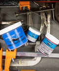 Boss Grade Synthetic Lubricant Paste For MQL Metalworking Industrial Pink Hard Paste Multi Use 4 Oz jars with tools