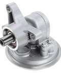 Straight Bolt On Vacuum Pump For Ford E150 Econoline 1992 1993 showing steel design with mounting holes for easy installation.