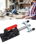 50mm Stroke Double Headed Heavy Duty Push Pull Toggle Clamp For Welding, carbon steel with adjustable tension and red handle