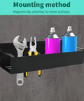 8 Pack Magnetic Spray Can Holders Wall Mounted Set For Garage And Home Workshop Magnetic Bottle Organizer Rack Tool Box