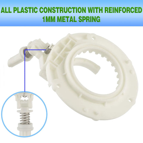 Upgraded Washing Machine Coupling Assembly 4323EA2001C Replacement Part all plastic with reinforced metal spring