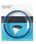 Bi-Metal Bandsaw Blade For Stainless Steel, M42 Grade, 64.5 Inch Long, packaged in clear plastic case