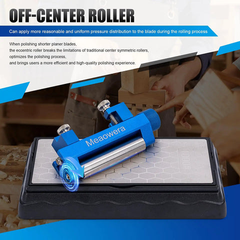 Pro Grade Chisel Sharpening Kit With Sharpening Stones And Honing Guide Wood Chisel Sharpener And Planer Blade Sharpener displayed