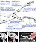 Heavy Duty Stainless Steel Kitchen Scissors Spring Loaded Poultry Shears For Bone And Meat Tenderizing Ultra Sharp Multipurpose Utility Scissors For Chicken Fish Turkey And Vegetables Boss Level Home Cook Or Chef Favorite, 10-inch stainless steel