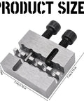35 Chain Breaker Tool For Racing Chain Pin Removal And Pressing CNC Steel Construction Silver Finish Built For Precision And Easy Operation product size