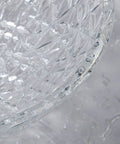 Detail view of Super Slick Translucent Tempered Glass Countertop Basin With Pop Up Drain For Modern Bathroom Vanity Refresh and Bar Sink Upgrade featuring textured glass surface.