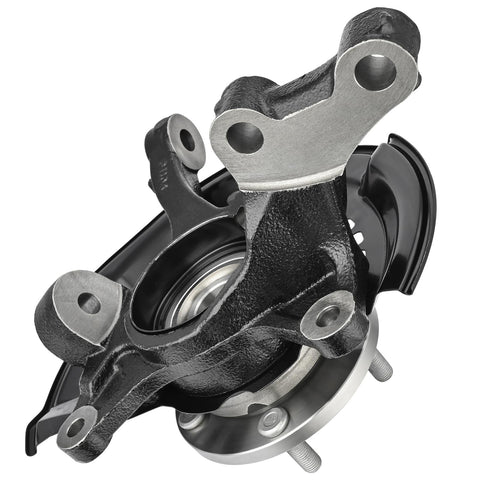 Front Left Driver Side Steering Knuckle With Wheel Hub Assembly For Camry 2004 2005 2006 2.4L Direct Fit Replacement Suspension Kit Built In USA
