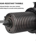 Close-up of wear-resistant thimble from Heavy Duty Hydraulic Gear Puller Kit, featuring thickened design for accurate positioning.