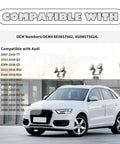 Audi Sun Visor Clips Replacement Kit, OEM 8E0857562 8U0857562A, Fits Audi A1 A3 A4 A5 Q3 Q5 S3 S5 S4, Compatibility Chart