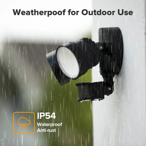 Badass Dual Head Motion Activated Led Floodlight Delivering A Sick 2000 Lumen Glow With Zero Hassle Installation And Heavy Duty Ip54 Weatherproof Protection For Your Backyard Or Driveway Black
