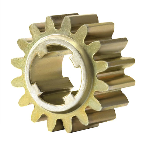 16 Tooth Spur Gear For Schwintek In Wall Slide Out Motors Torque Shaft 238893 RV Camper Replacement Gear, close-up view