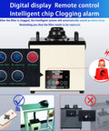 Fume Extractor With 255 M3/H Flow, 105W Power, LCD Display, Remote Control, alarm features and control panel