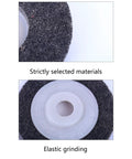 100mm Nylon Fiber Polishing Wheel For Metals Wood Plus Abrasive Disc Buffing Tool With 16mm Inner Bore for effective grinding.