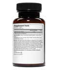 Back label of Lithium Orotate Supplement With 10mg Elemental Lithium Per Capsule, 60 Vegetarian Capsules Per Bottle