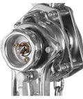 Close-up of Heavy Duty 304 Stainless Steel Hand Chain Hoist showcasing smooth lever operation and durable construction.