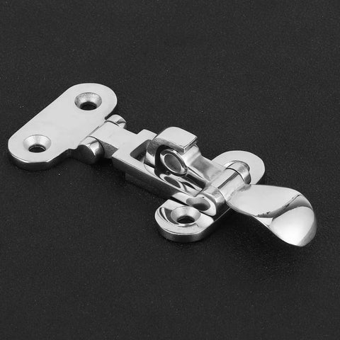 Marine Grade 316 Stainless Steel Toggle Clamp Latch for Boat RV Truck Campers, Anti Rattle Door Catch That Holds Tight, polished finish