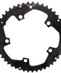 130mm BCD 5 Bolt SharkTooth Pro CXR Chainring 48 Tooth USA Lifetime Warranty CNC Machined Aircraft Aluminum Lightweight