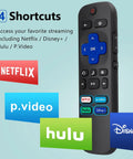 Pack Of 2 Replacement Remote For Roku TV Compatible With TCL Roku Hisense Roku And Onn Roku Models Not For Roku Stick Box Or Players