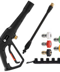 Beefed Up High Pressure Washer Replacement Gun With Jet Wand And 5 Spray Nozzle Tips For Karcher Ryobi Greenworks Electric Washers