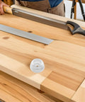 Silicone Furniture Pads Non Slip Soft Rubber Leg Protectors on wooden table with tools