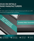Walking Belt For F63 Treadmills From 2013 Through 2022 Replacement Part H0613240P5, quiet and low noise feature image.