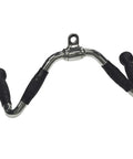Pro-Grip Multi Bar Cable Attachment With Rubber Grips For Seated Rows, Bicep Curls, Triceps Pushdowns, And Lat Pull Downs Durable