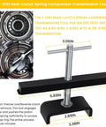 Universal Clutch Drum Spring Compressor Kit With J36418C And ST1503 Teflon Seal Installer Resizer For GM Transmissions tool