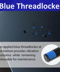 Heavy Duty Battery Tray Screw Kit For Red Dot Sights With Installation Tools, 10.9 Grade Carbon Steel Screws With Threadlocker