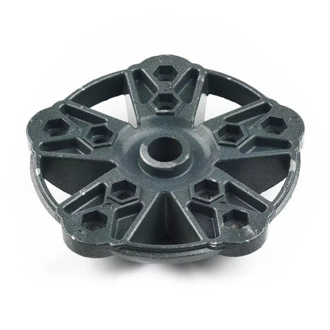 Top Shelf Wind Turbine Hub And Secure Cover Kit With Quality Hardware 135Mm Diameter steel hub for DIY windmill generator assembly.
