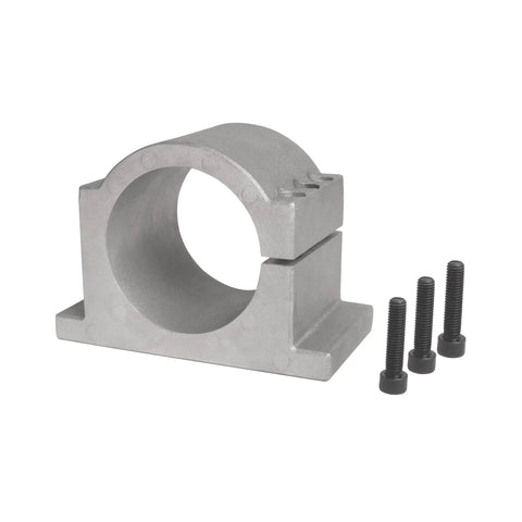 100mm CNC Spindle Motor Clamp Mount Bracket With 3 Screws For CNC Router Engraving And Milling High Speed Spindle Aluminum Fixture
