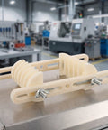 Plastic Coil Wire Winding Mold for Mini Motors and Micro Motors Six Layer Electrical Winding Frame for Precise Coil Placement Pro Grade Rewinding Tools for Micro Motor Repair Wide Applications 10.2 by 5.7 by 2.4 Inches 0.4 kW on workbench