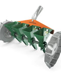 Metal Precision Manual Seeder For Vegetables And Greens Four Row Planting Tool with adjustable metal and green compartments