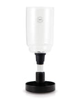 Three Cup Tabletop Siphon Coffee Maker With Alcohol Burner Gravity Brew For Clean Rich Smooth Coffee And Aromas Safe Sleek Stand Vacuum Seal Technology Lets You Brew On Your Counter