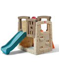 Woodland Climber II Kids Playset With Toddler Slide And Climbing Wall, Backyard Outdoor Playground For Ages 2 To 6, Sturdy Plastic Frame.