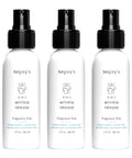 The Ultimate 3 In 1 Wrinkle Release Spray That Kicks Static Cling And Cuts Odor For Crisp Clothes Without Ironing In A Legit Plant Derived Quick Fix 3 Oz Travel Bottle With No Sweat Fabric Refresher Power, three 3 oz bottles.