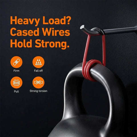 Heavy Duty Heat Shrink Tubing Kit With Five To One Shrink Ratio Marine Grade Adhesive Lined Tubing For Wiring Repairs Sealed Connections 530 Piece Set To Gear Up Your Marine Electrical Fixes Like A Pro, black adhesive-lined tubing on wire hook