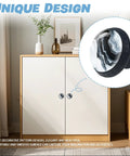 Slick Mushroom Cabinet Knobs With Fresh Black And White Abstract Marble Design crafted from premium crystal glass on a dresser.