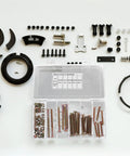 49 Piece M6 Socket Cap Screws And Barrel Nut Assortment Kit With Hex Drive Fasteners For Bedroom Furniture Repair Bed Bolt Fixing