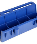 Blue Ladder Accessory Kit With Open Storage Channel And Utility Hooks For Big Or Odd Shaped Gear Tool Slots And Liquid Storage