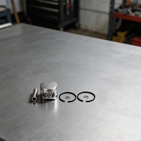 Complete 46mm Piston Kit Replacement For PB580H PB580T Engines With Piston Pin And Rings Exact Fit, Easy Install Pro Grade Rebuild