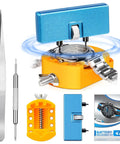 Grooved Watch Back Opener Kit For Notched Cases - Wrench Tool To Rotate Open The Grooved Case Back, Battery Replacement Tool