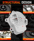 Structural design of solid electric engine water pump assembly with gasket for 2010-2015 Toyota Prius and Lexus Ct200h.