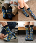 Mechanic Socks Gift Set For Men And Women with tools print and 'Best Mechanic Ever' slogan, perfect for auto enthusiasts.