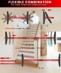 Aluminum Stair Tread Template Tool 8 To 60 Inch Jig For Accurate Angle Length And Depth Measurement Pro Grade